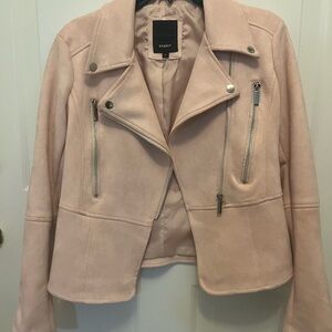 Studio F Suede Women Jacket . Soft Pink Size 6